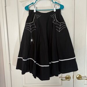 Hell bunny miss muffet skirt large